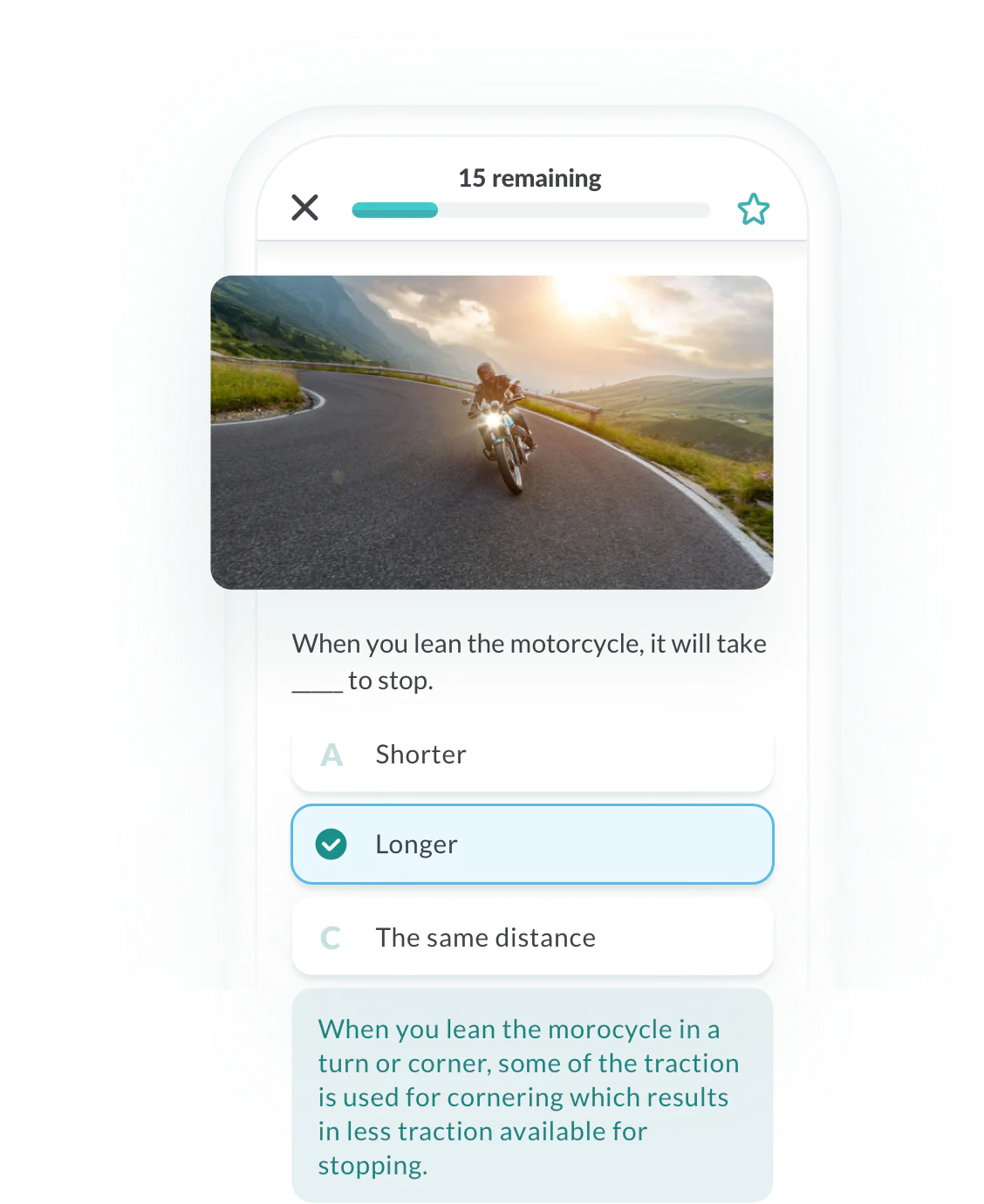 Free Practice Motorcycle Theory Test | Reviewmotors.co