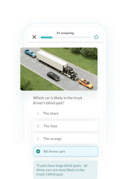 Free Nebraska Permit DMV Practice Test 2026 | Zutobi