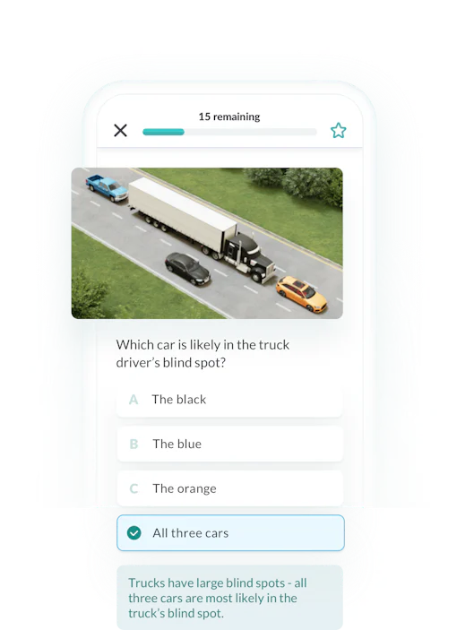 Free Nebraska Permit DMV Practice Test 2026 | Zutobi