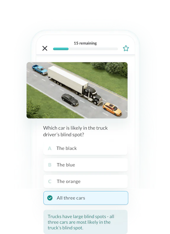 Free Nebraska Permit DMV Practice Test 2026 | Zutobi