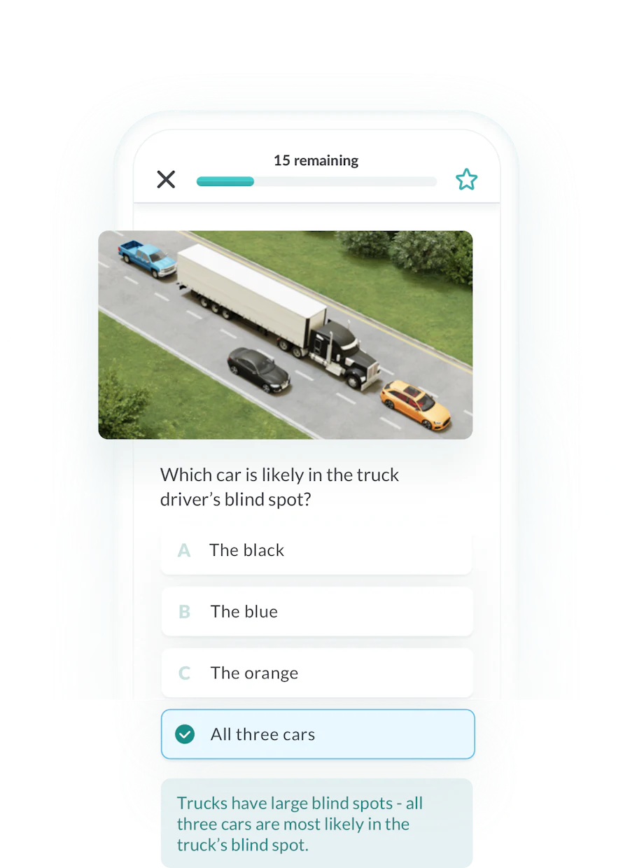 Free Nebraska Permit DMV Practice Test 2026 | Zutobi