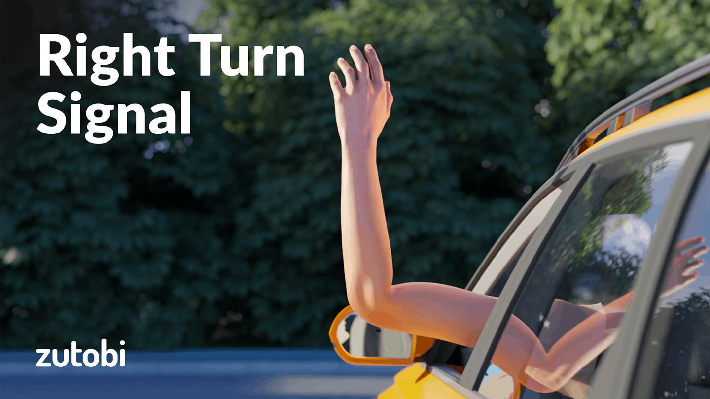 Right Turn Hand Signal