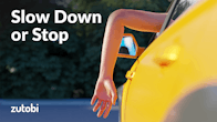 Slow Down or Stop Hand Signal
