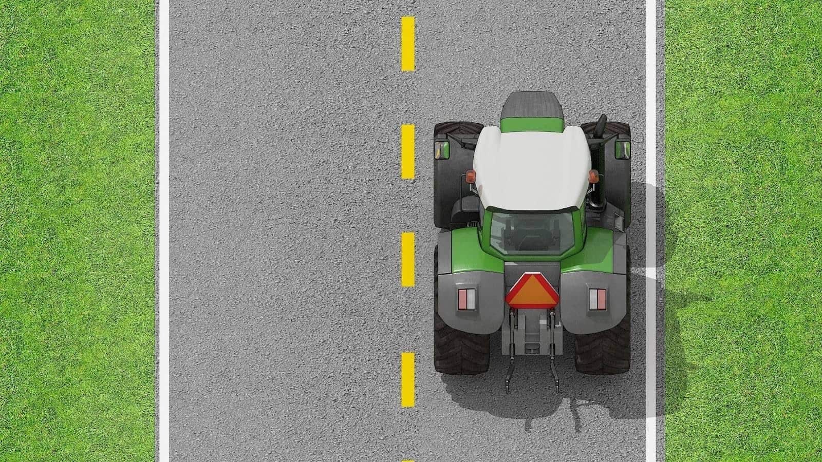 Slow moving vehicles should stay in the right lane