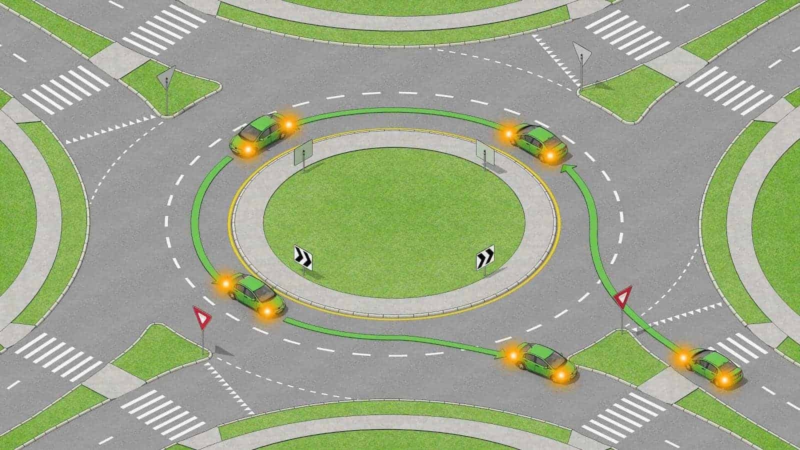 How to Use a Roundabout Correctly: Traffic Rules & Signaling