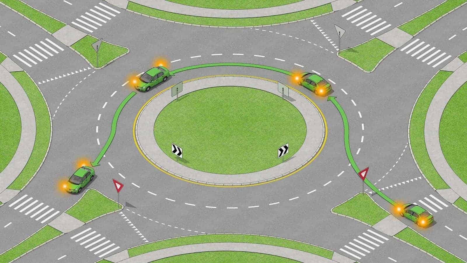 How To Use A Roundabout Correctly: Traffic Rules & Signaling