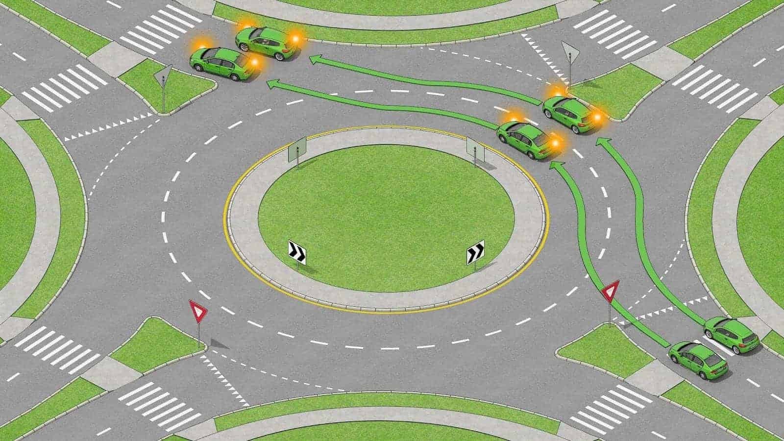 How To Use A Roundabout Correctly: Traffic Rules & Signaling