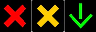 Lane use control signals