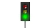 Green traffic light
