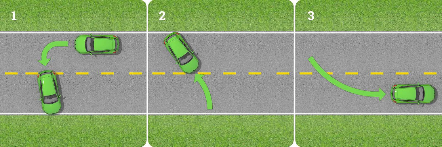 How to Do a 3 Point Turn (Step-by-Step) | Zutobi Drivers Ed