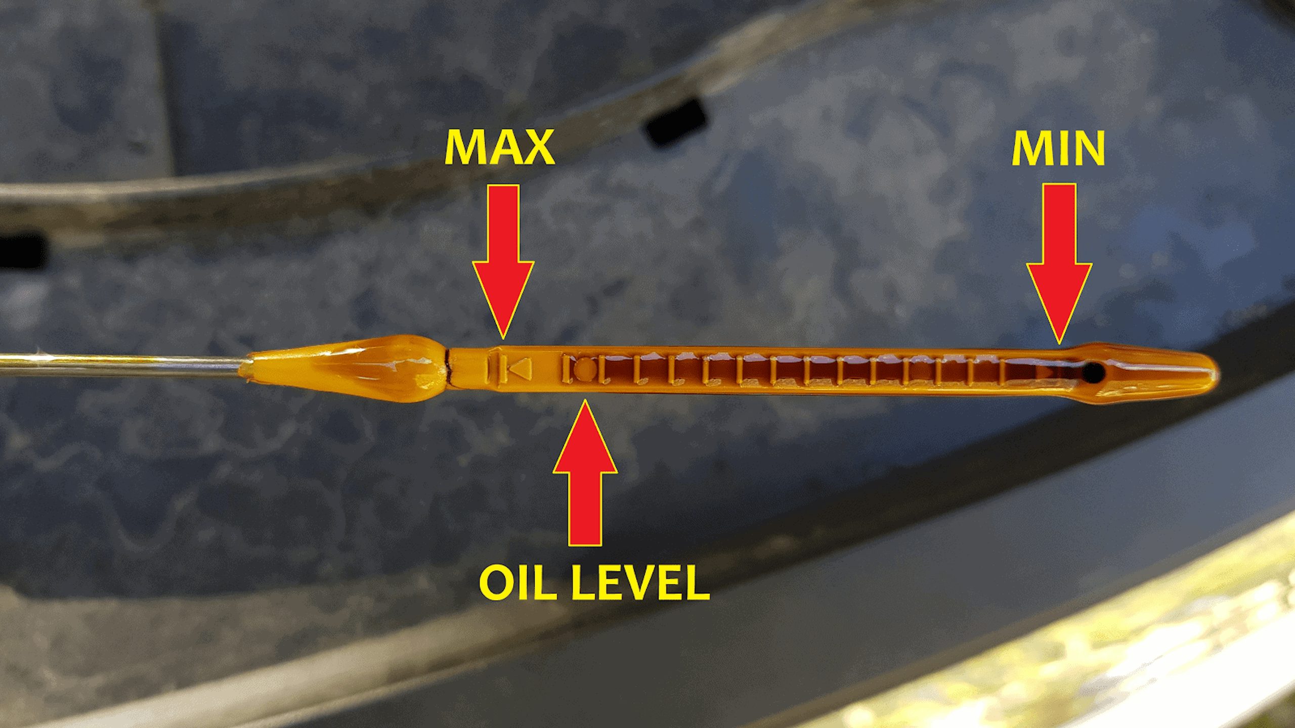 How to Read Engine Oil Dipstick Level