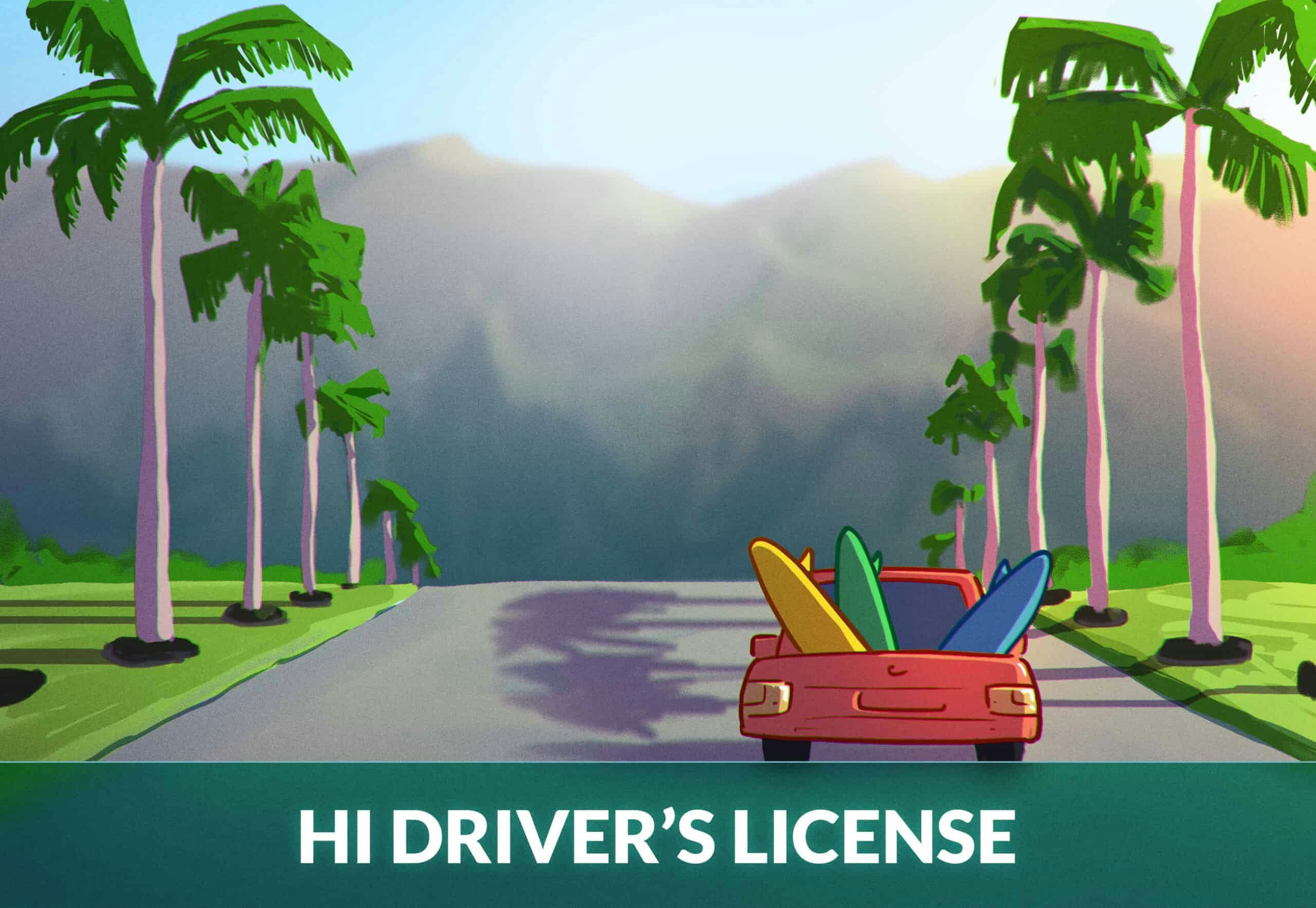 hawaii drivers license permit