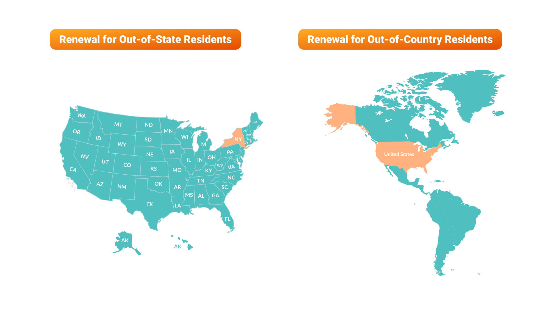 How to Renew Your NY License If You Are Out of State or Country