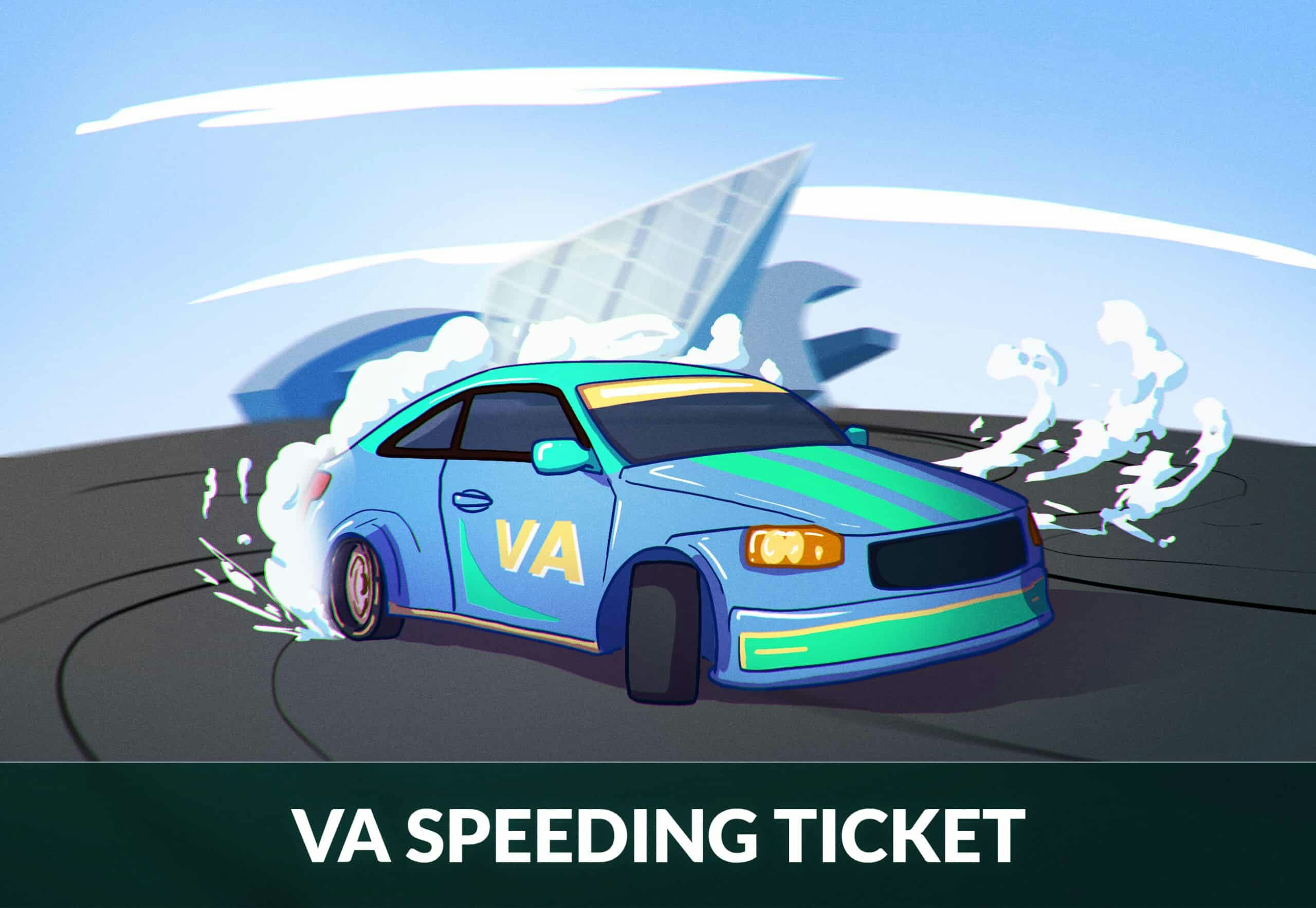 Virginia speeding ticket
