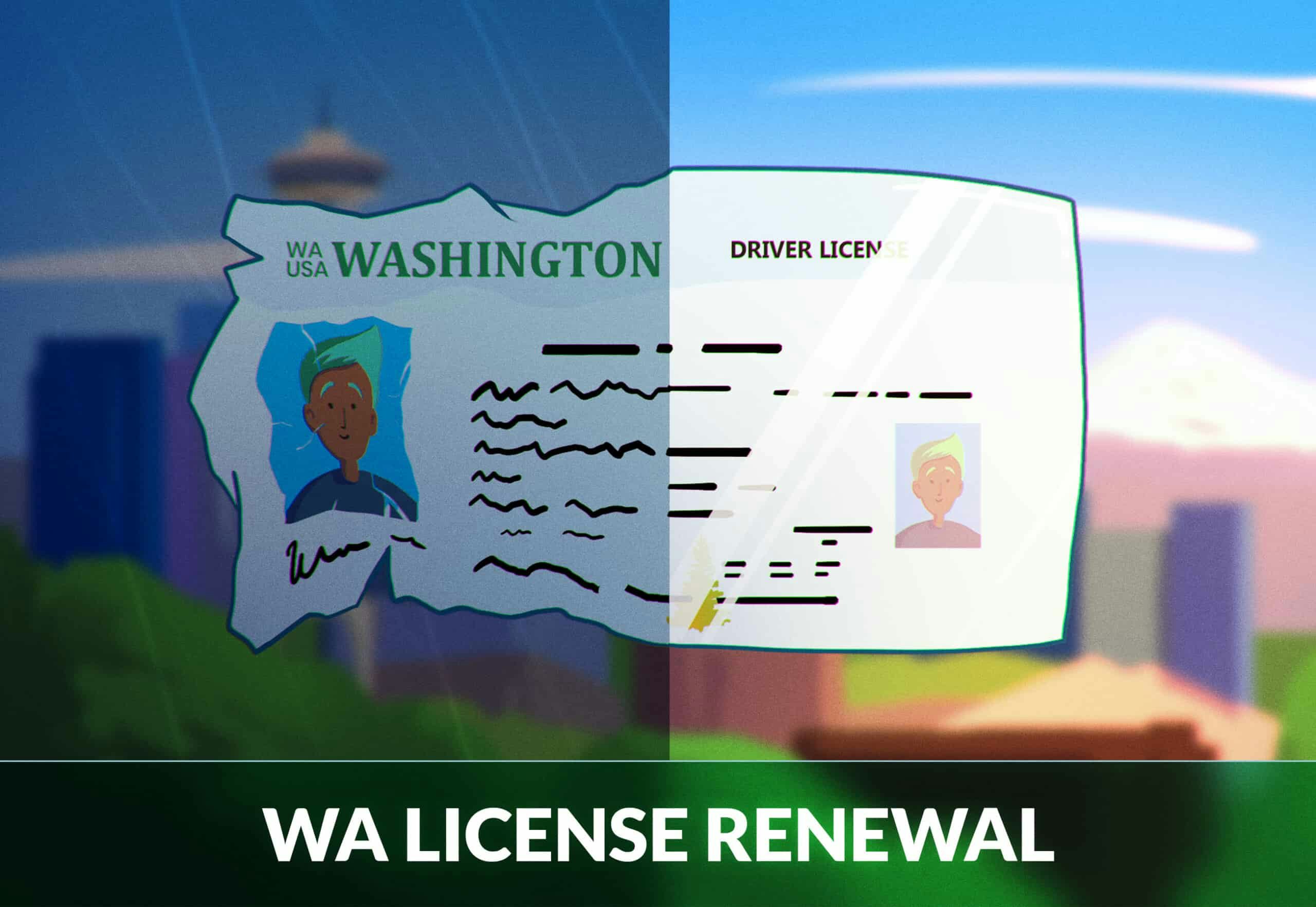 Washington Driver S License Renewal Guide Zutobi Drivers Ed   Washington Drivers License Renewal Scaled 