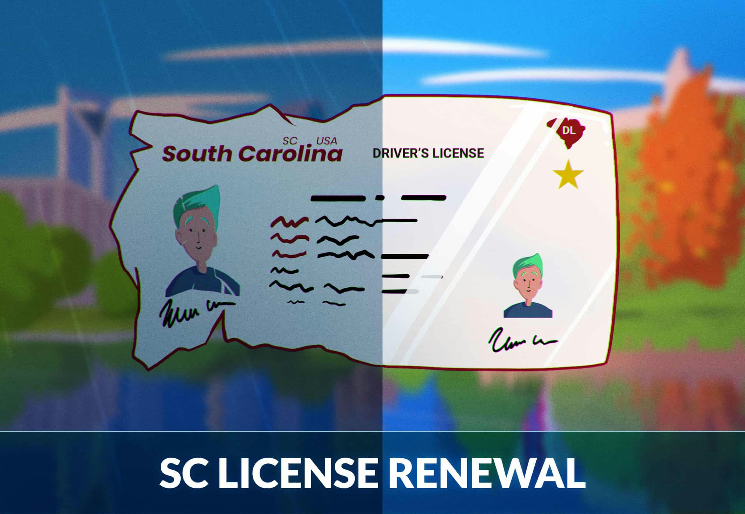 South carolina drivers license renewal