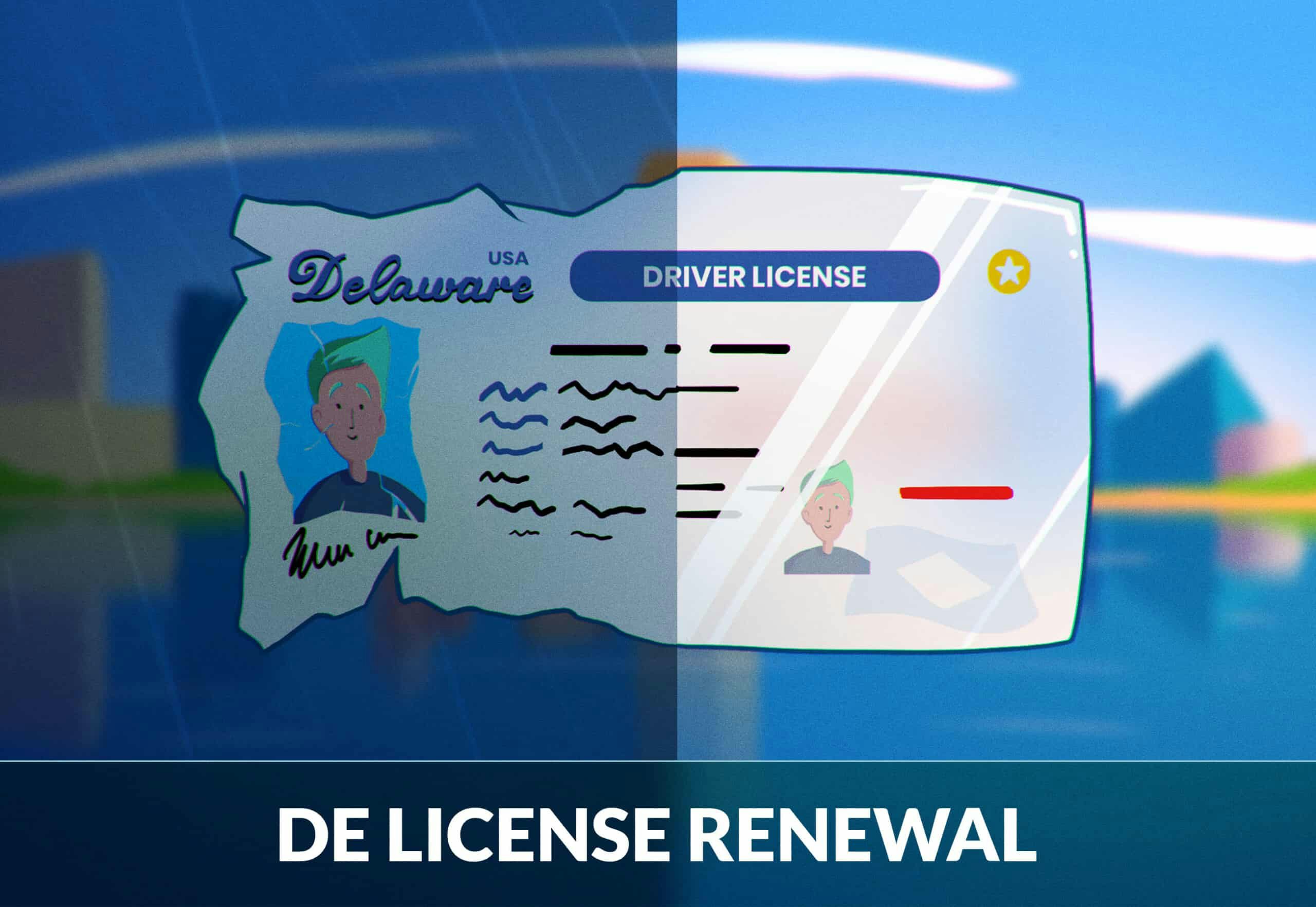 Delaware Driver S License Renewal Guide Zutobi Drivers Ed   Delaware Drivers License Renewal Scaled 