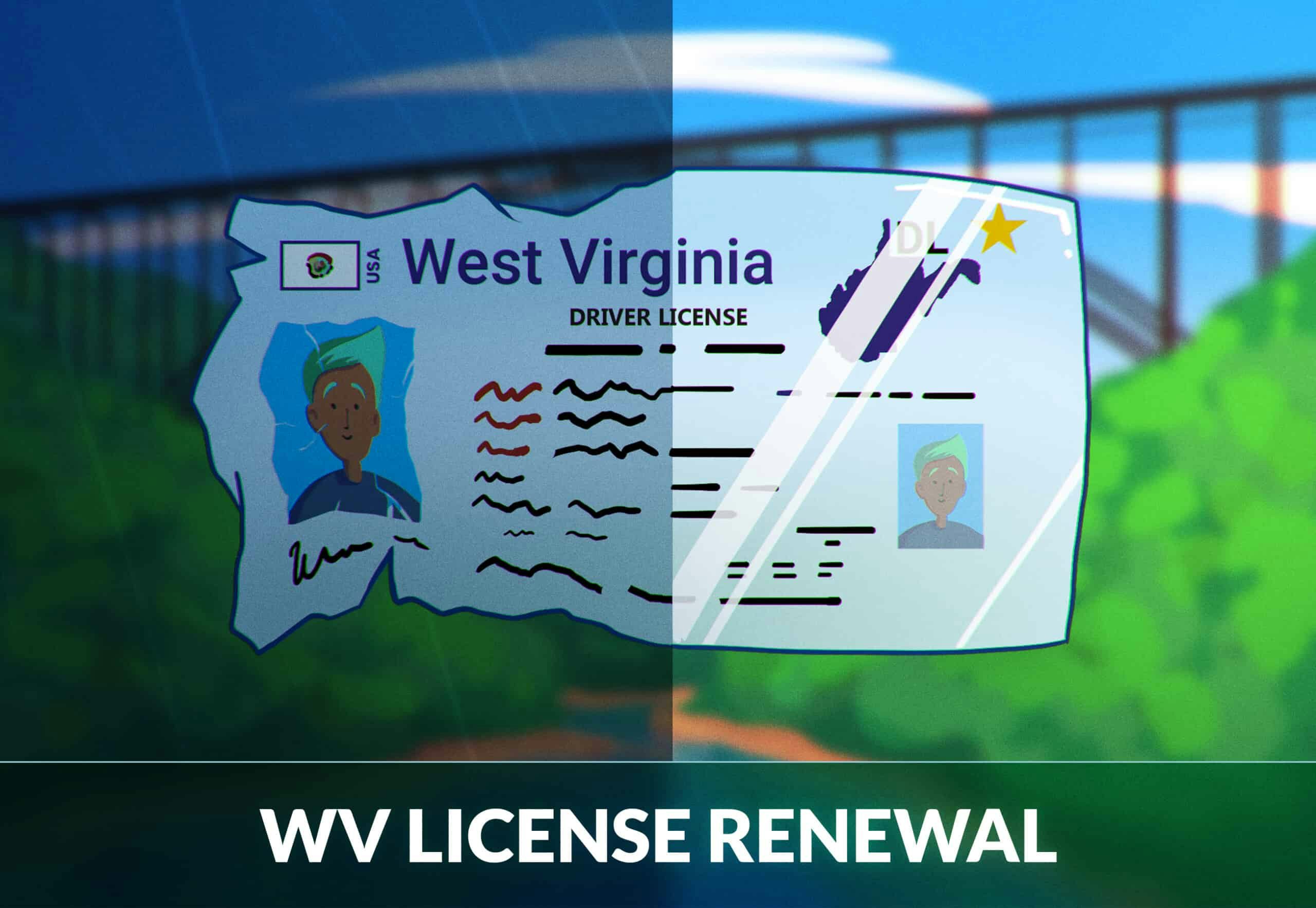 West Virginia driver's license renewal