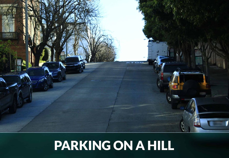 can parking on a hill make your car not start