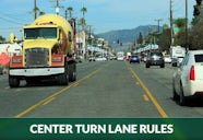 Center Turn Lane Rules Explained Zutobi Drivers Ed