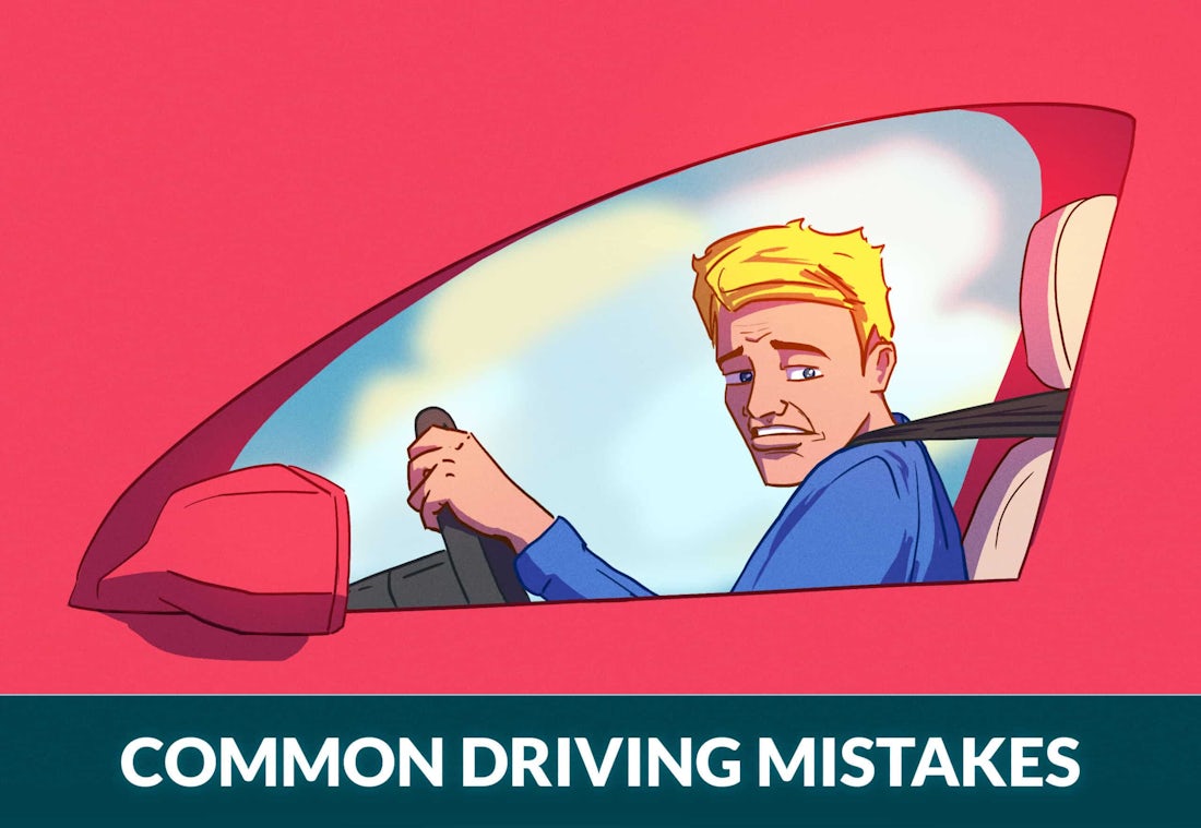 12 Driving Mistakes Every New Driver Should Watch Out For