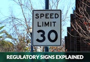 Regulatory Signs Explained 40 Most Common Their Meaning