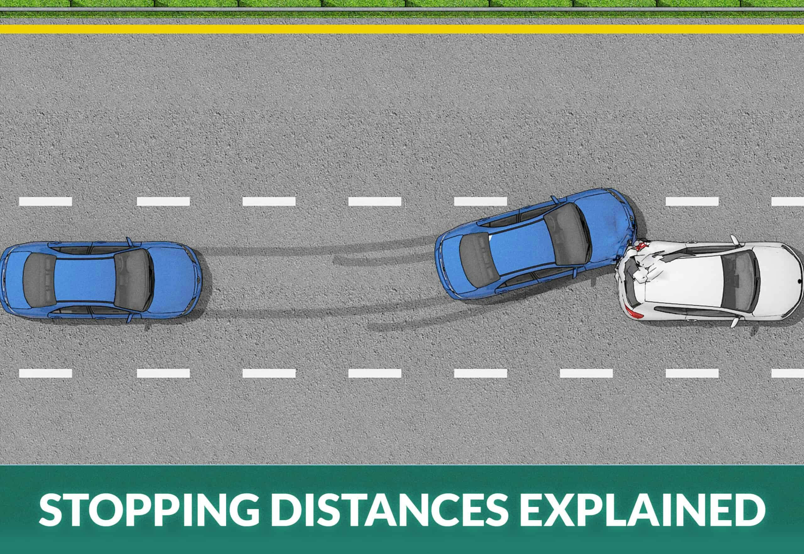 How to Brake and Stop a Car in the Shortest Distance: 9 Steps