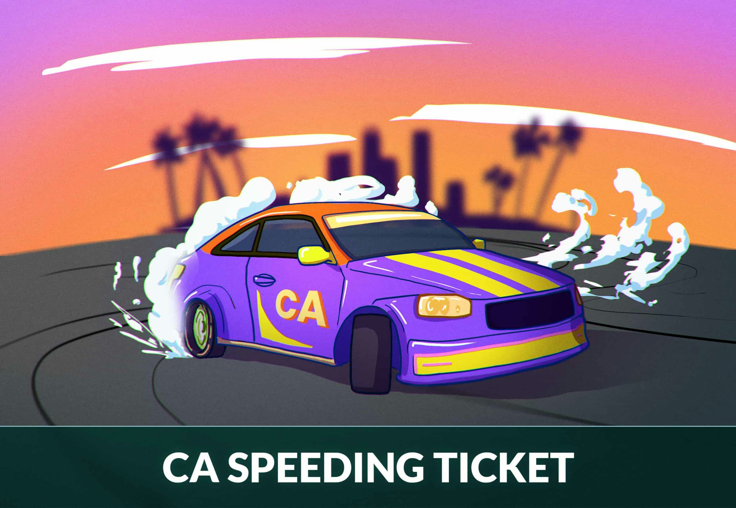 California Speeding Ticket