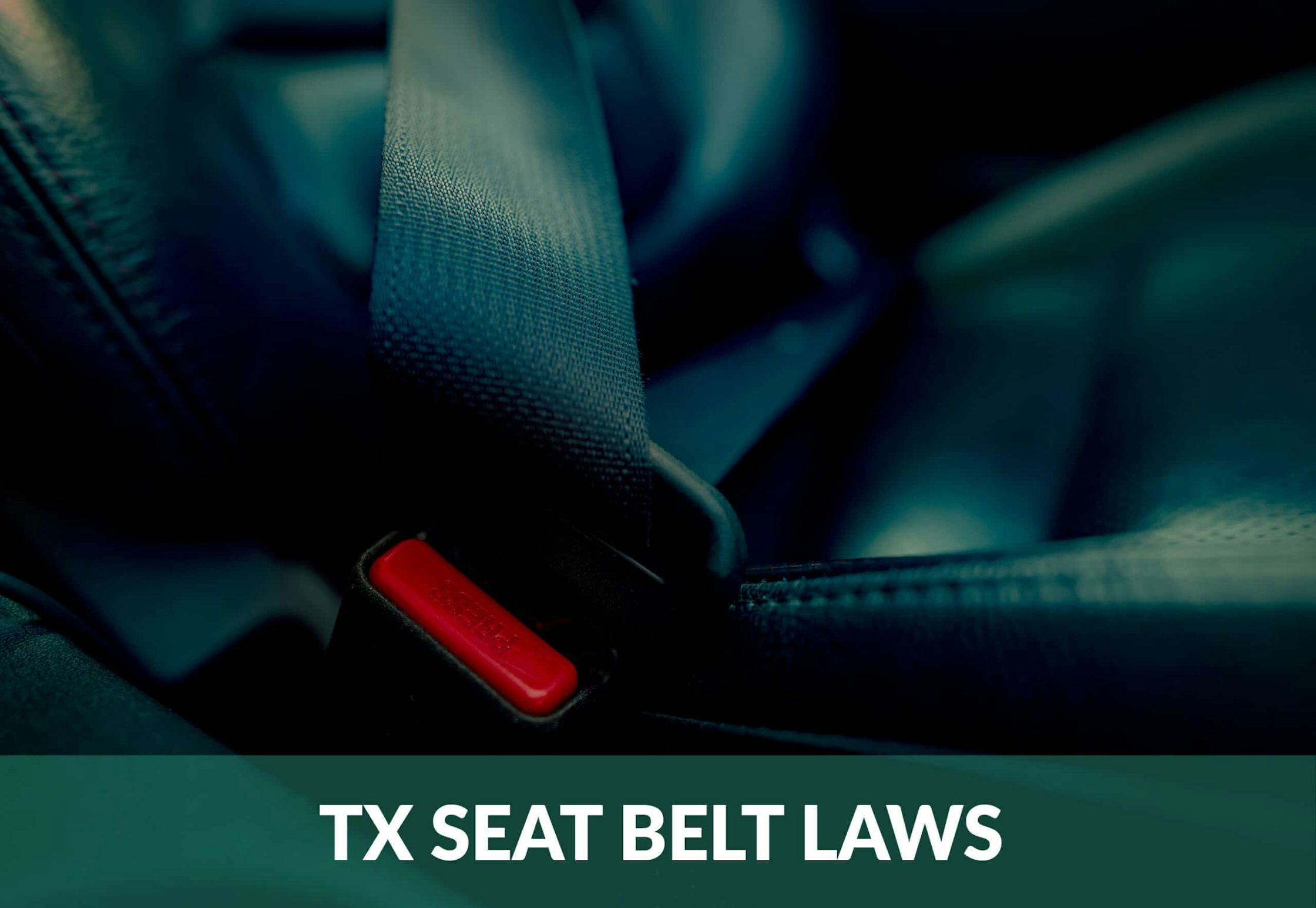 Texas Seat Belt Laws Booster Seats, Adults & Requirements