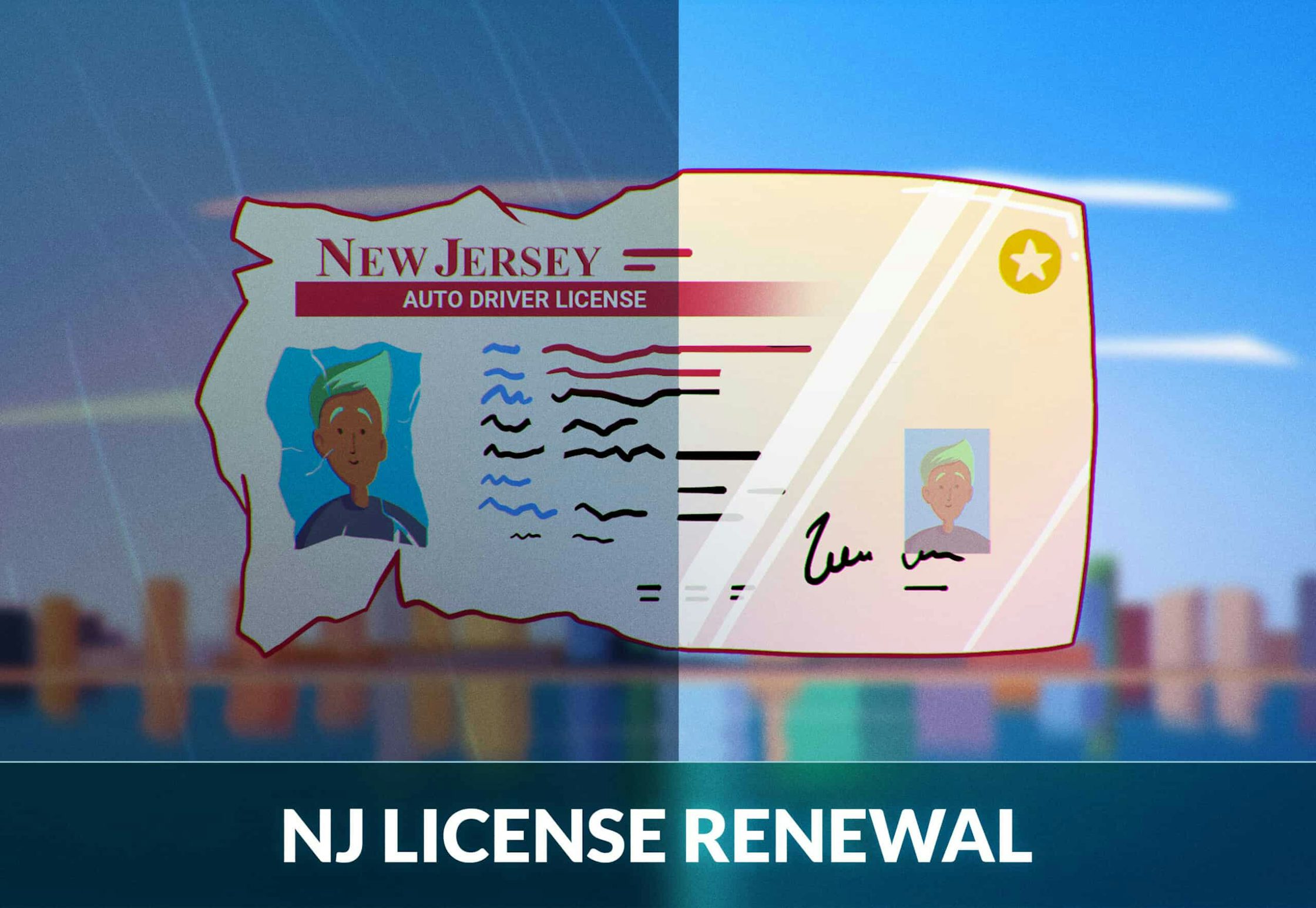 renew driver's license online new jersey