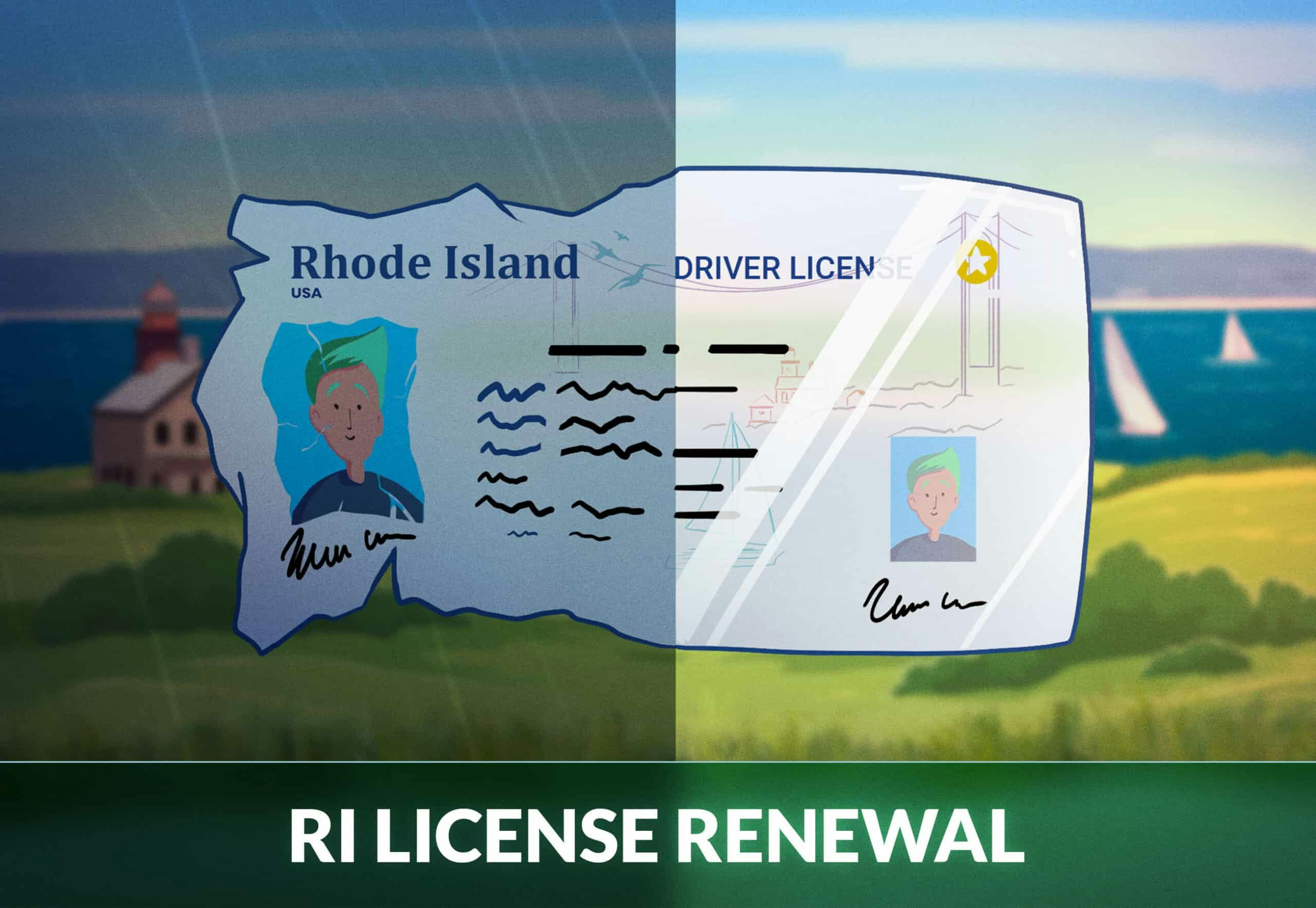 Rhode Island driver's license renewal