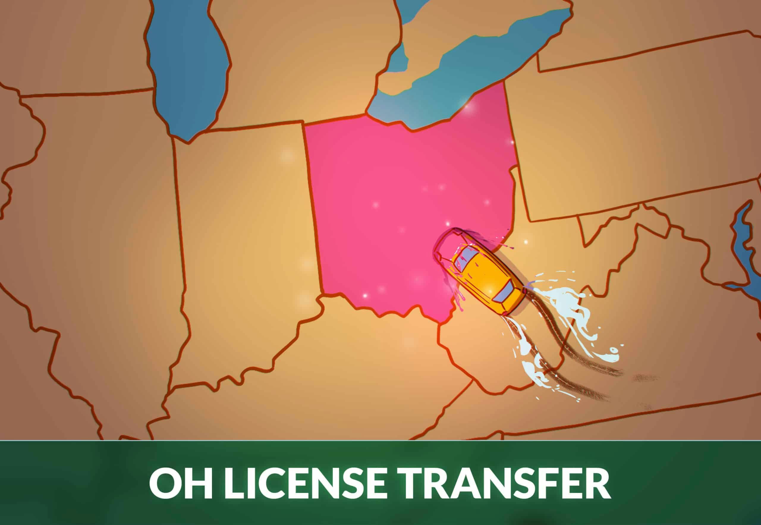 What happens when you fail your driving test in Ohio?