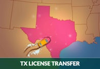 Transfer drivers license to Texas