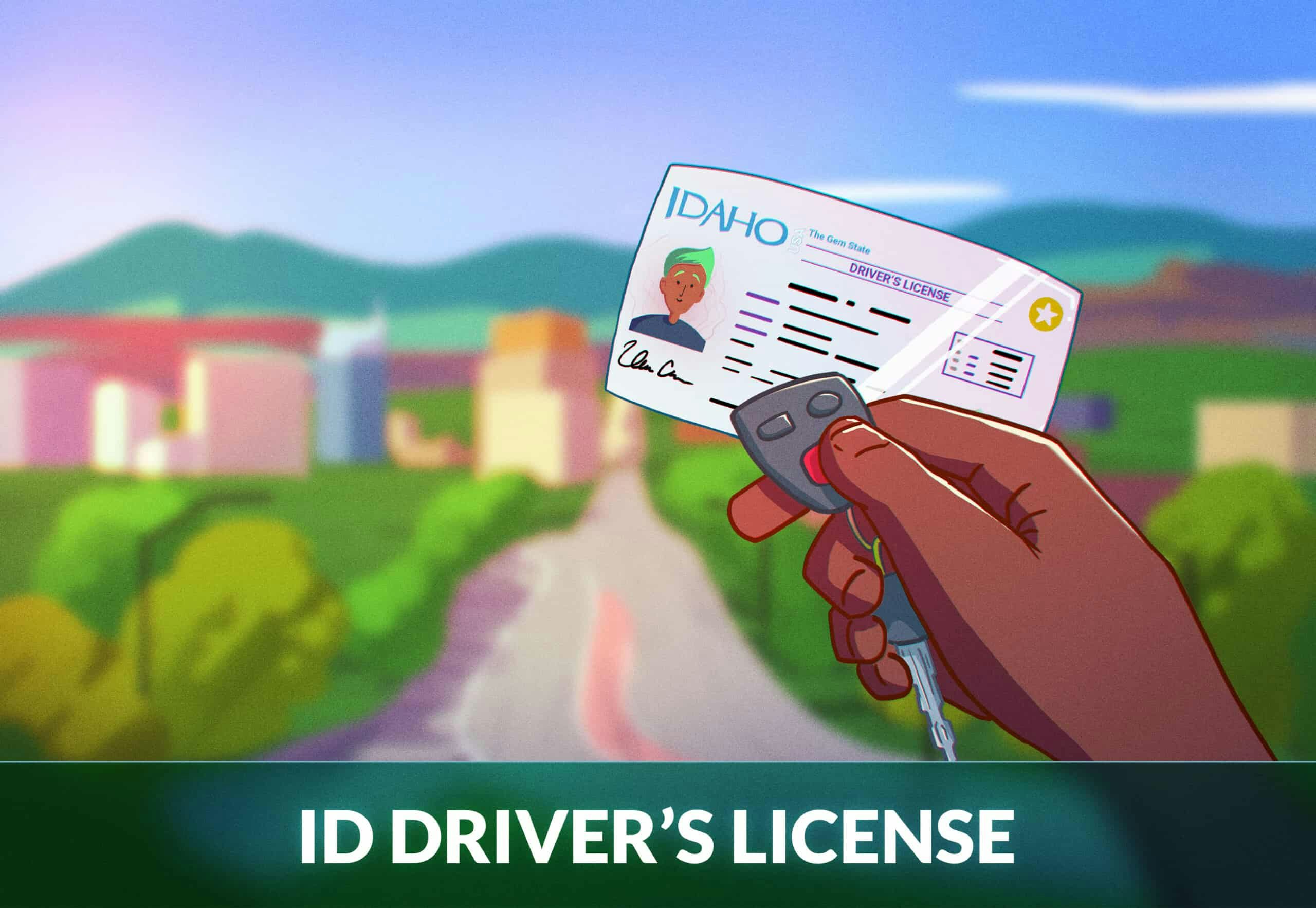 How To Get Your Idaho Driver S License Zutobi Drivers Ed   Idaho Drivers License COVER NEW FX 1 Scaled 