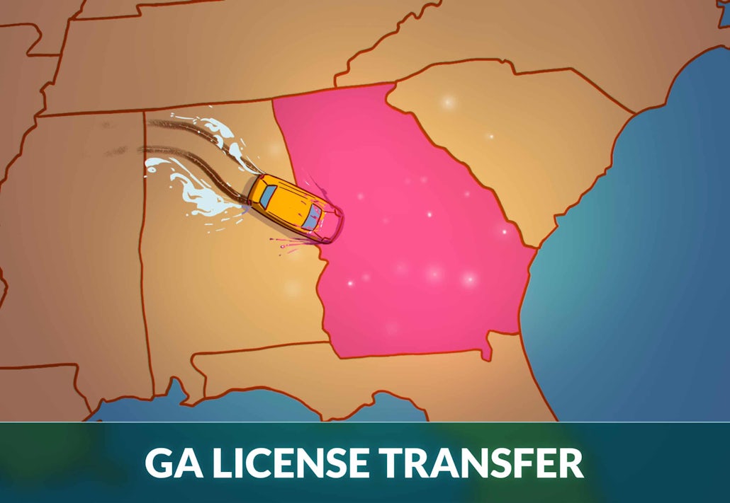 license change georgia