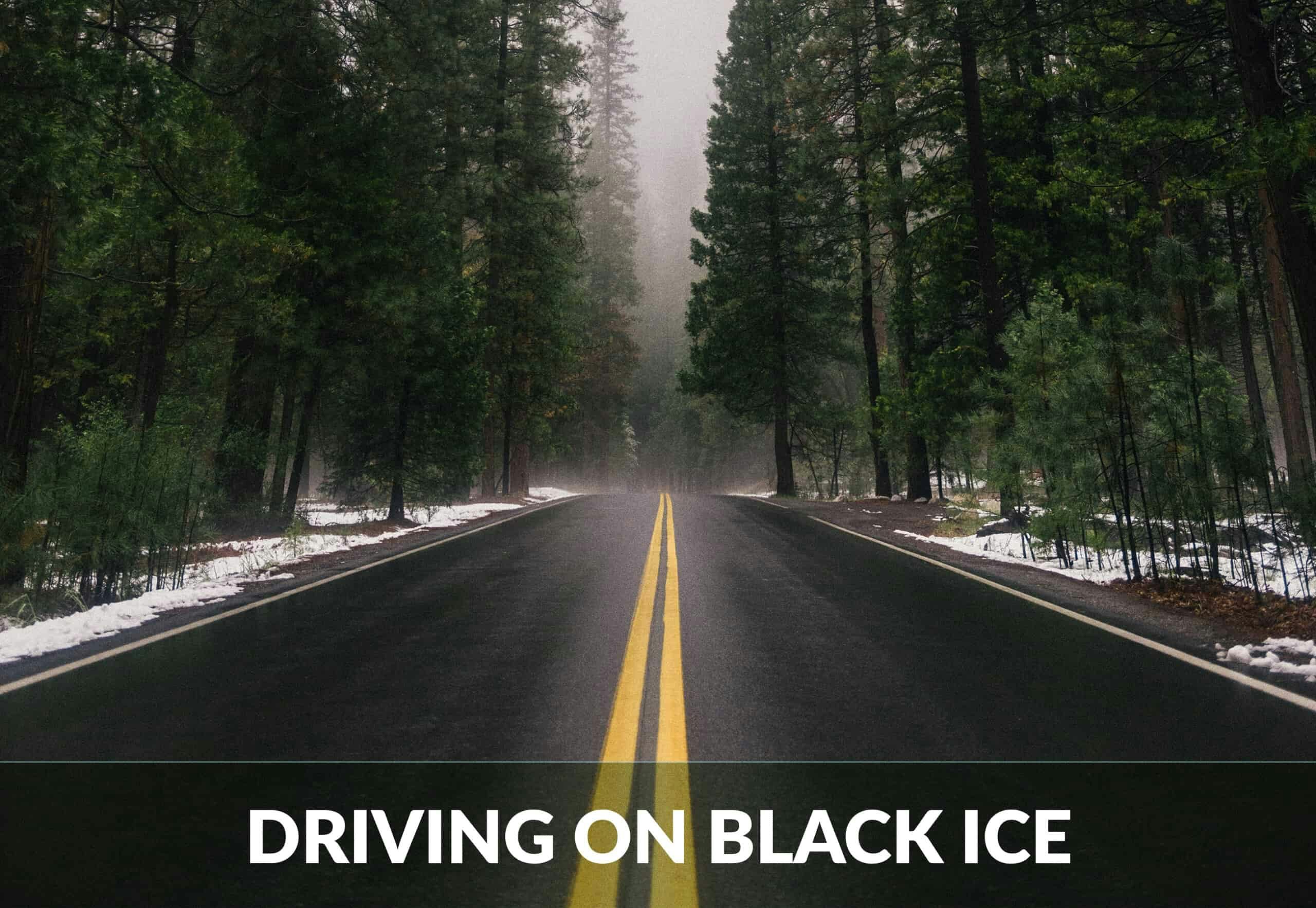 driving on black ice