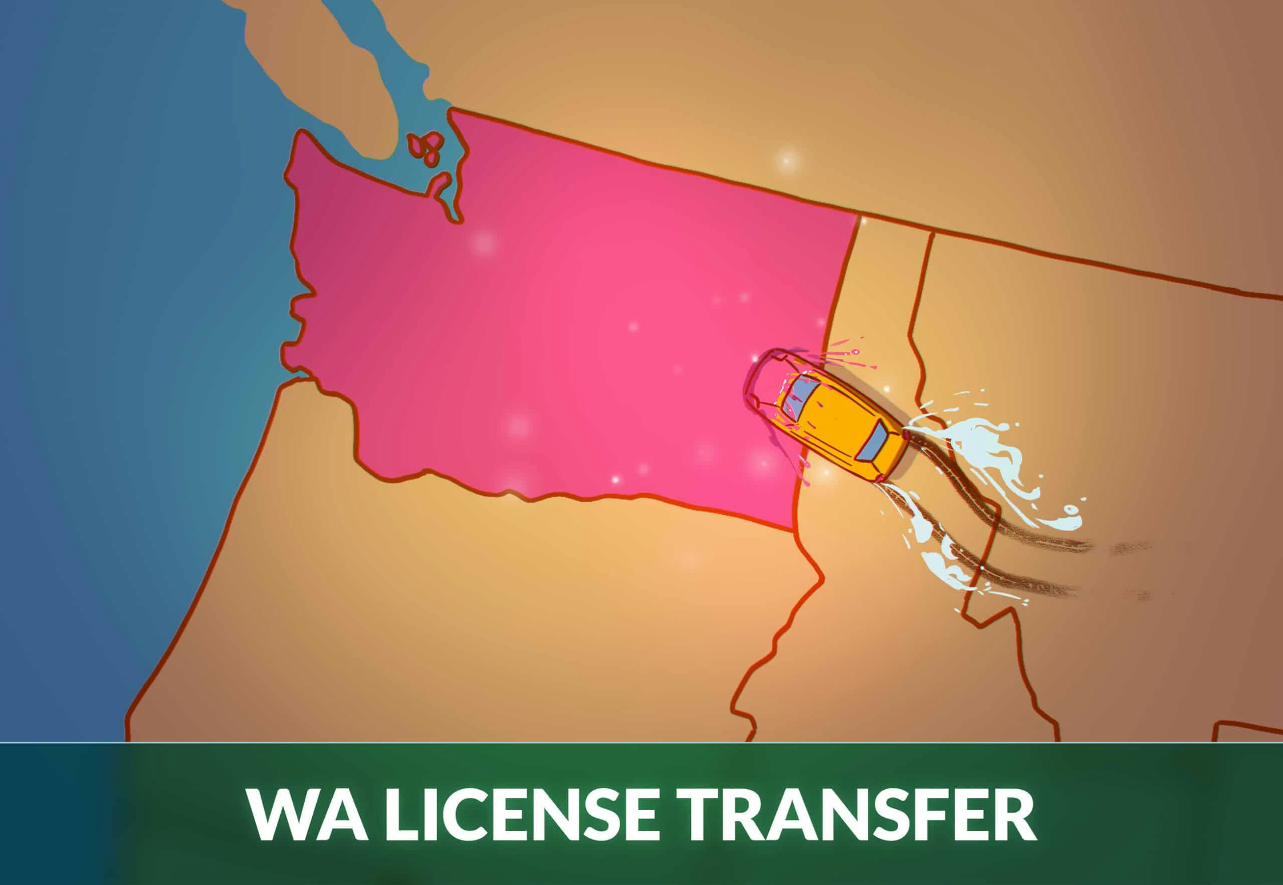 Washington drivers license transfer