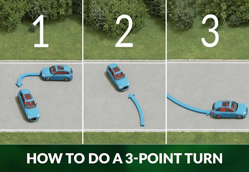 How to Do a 3 Point Turn (Step-by-Step) | Zutobi Drivers Ed