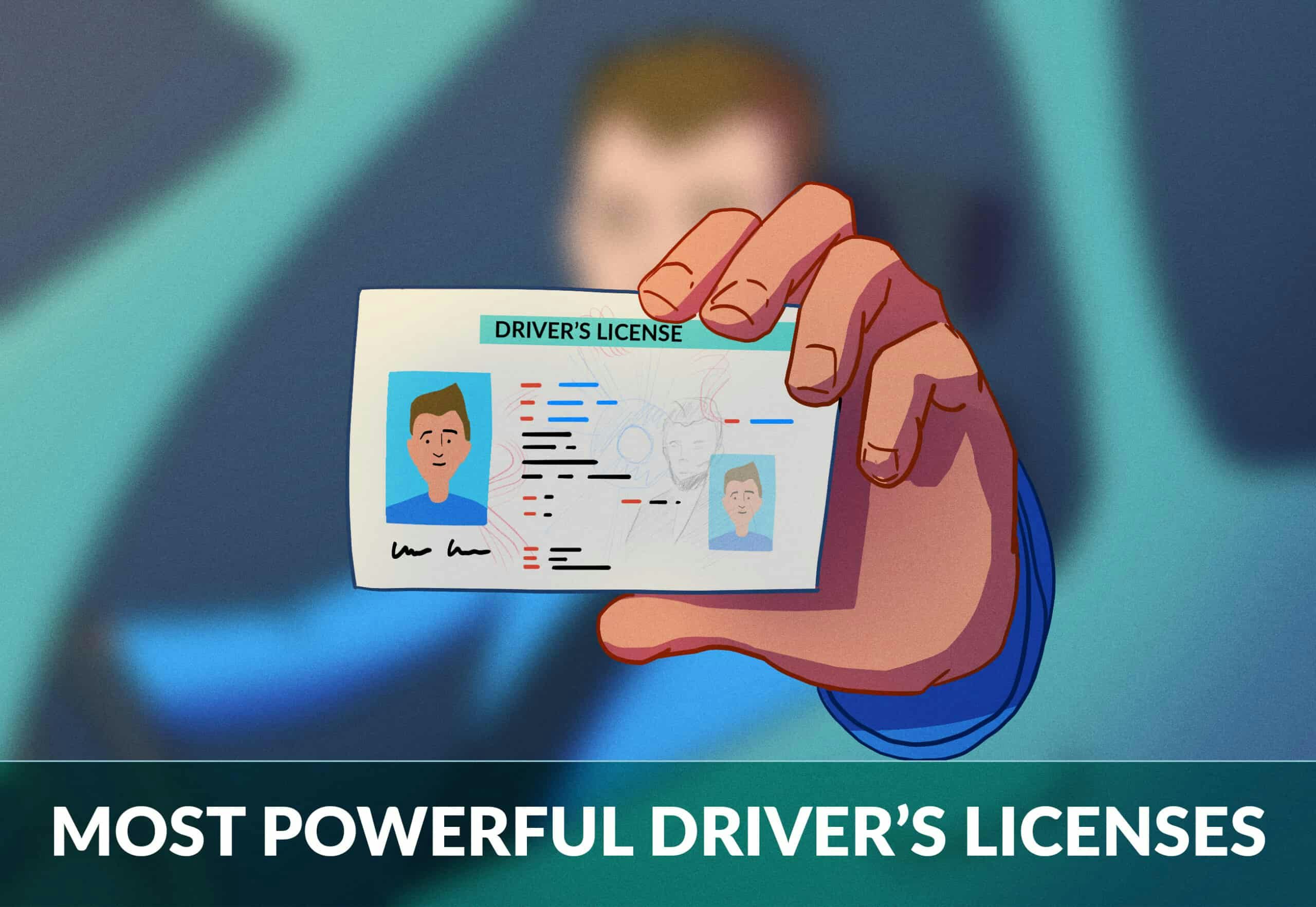 The world's most powerful drivers licenses