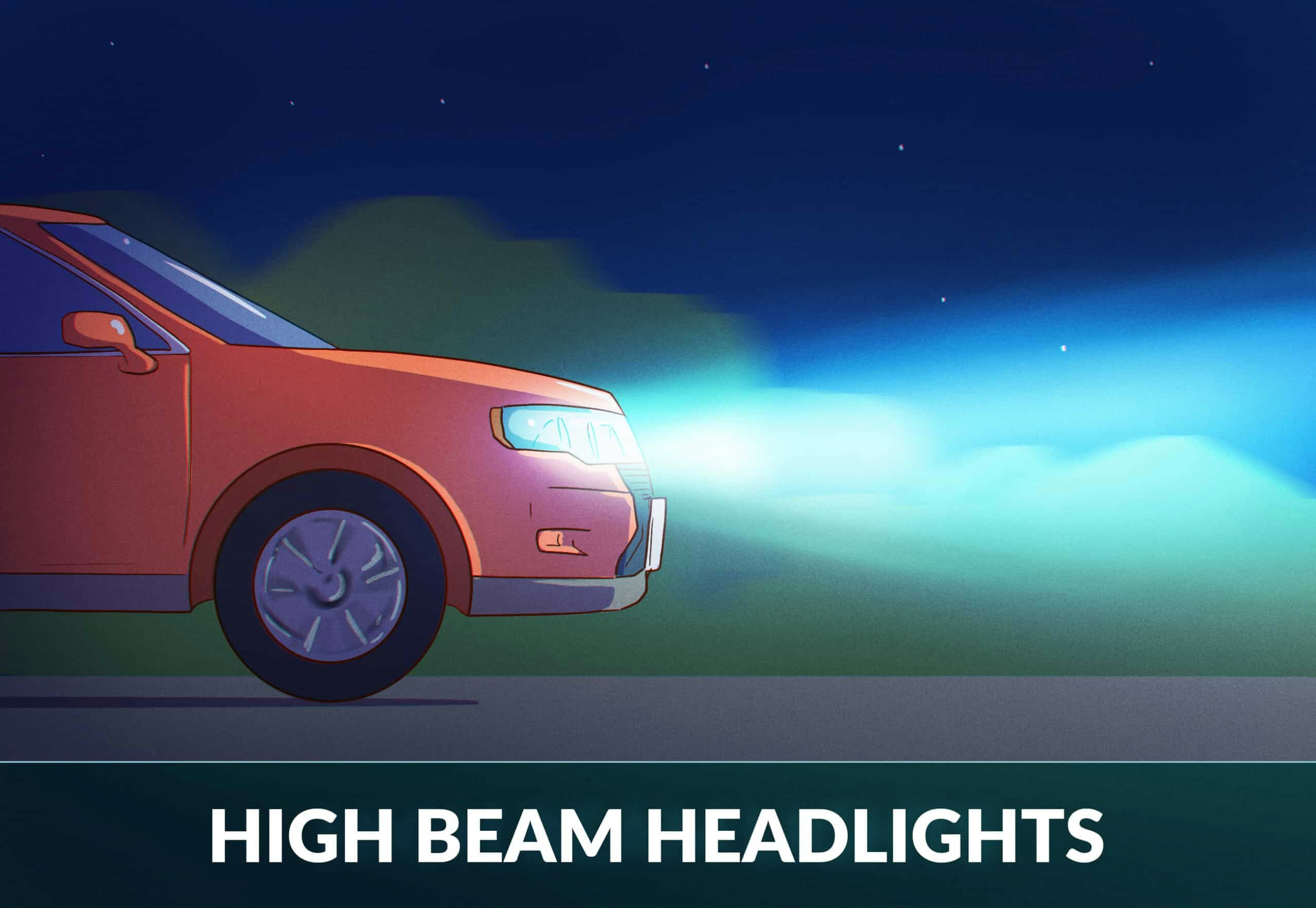 Car lights and headlights: what they are and when to use them