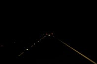 Highway driving at night