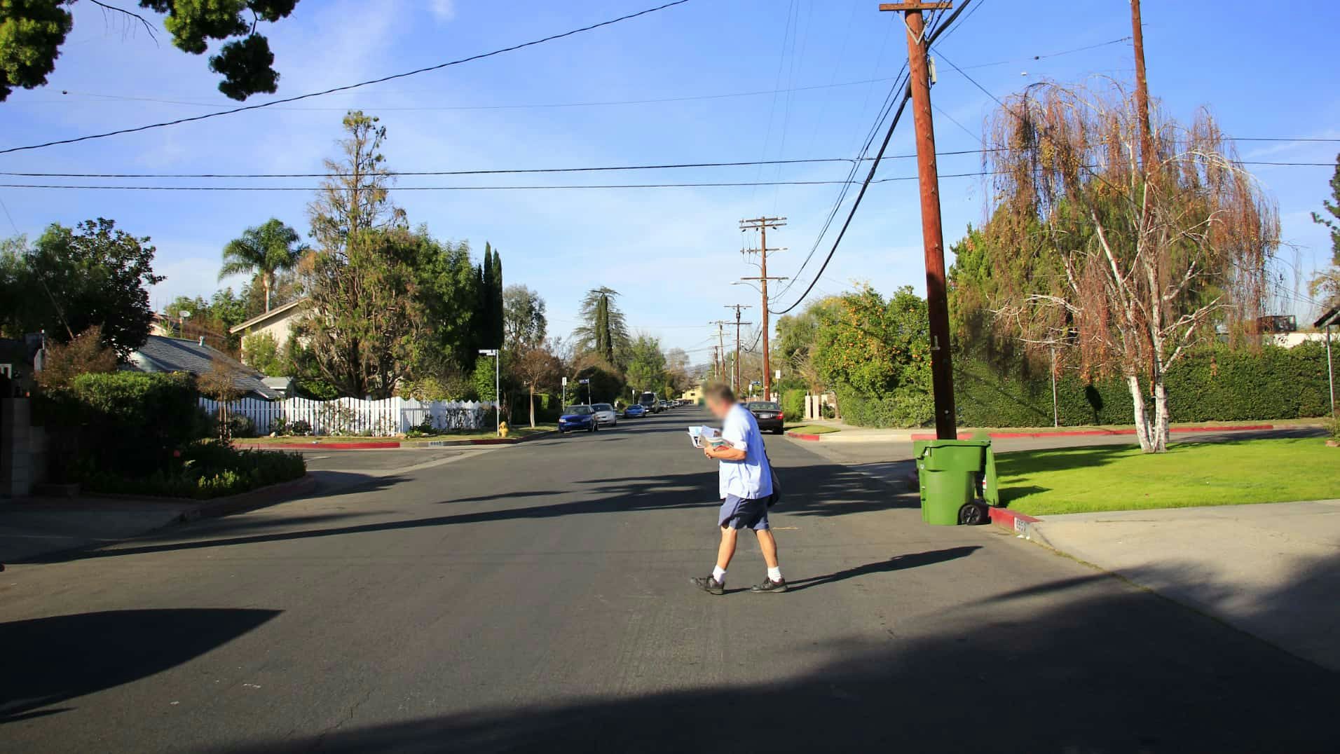 Driving distracted can be devastating. For example, you may not see a pedestrian crossing the road.