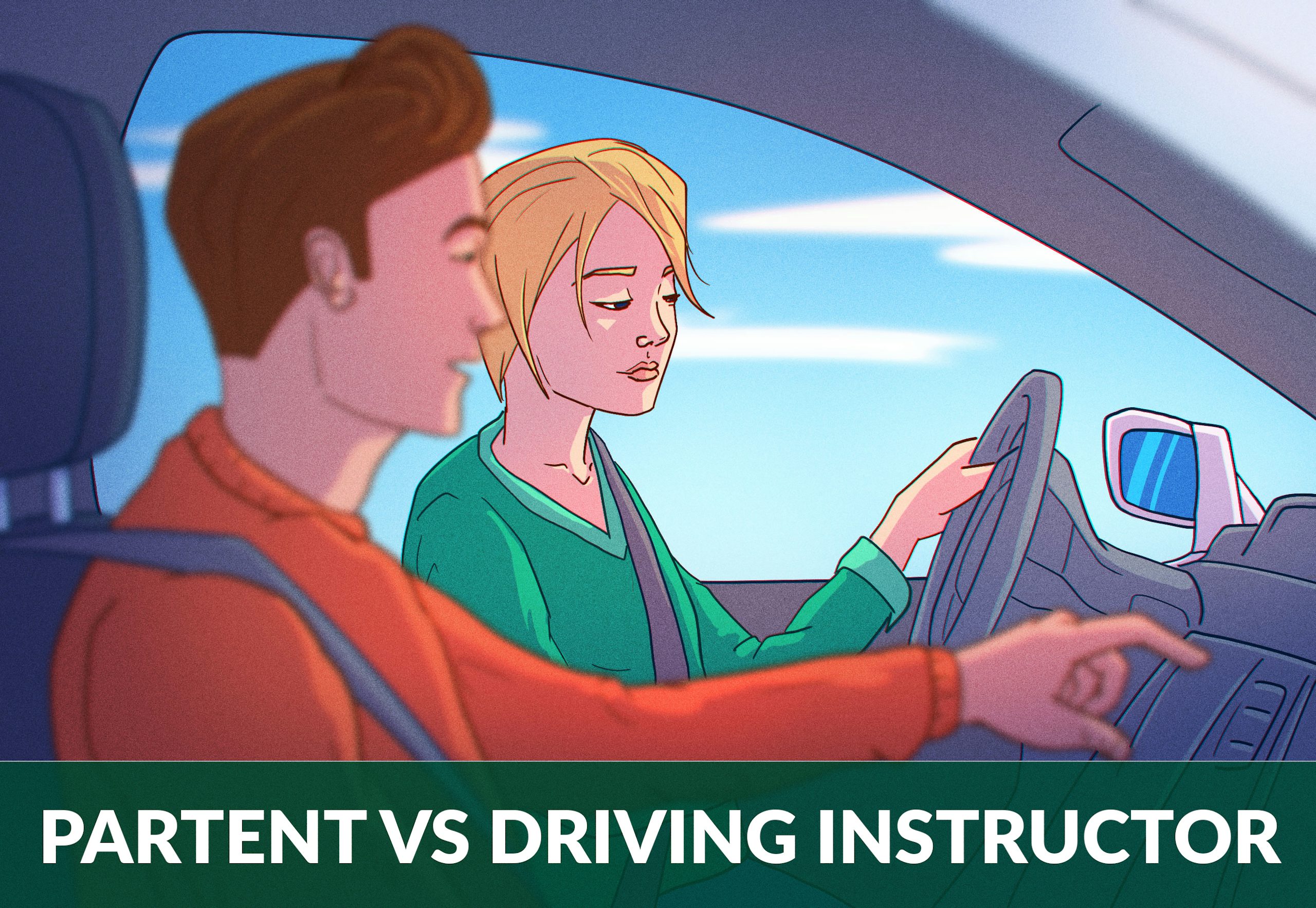 parent vs driving instructor