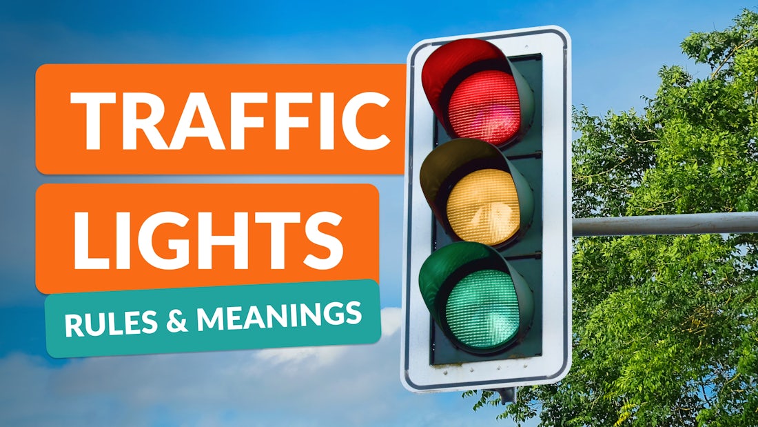 Traffic Signals Rules: Flashing Lights, Arrows, Lane Signals | Zutobi