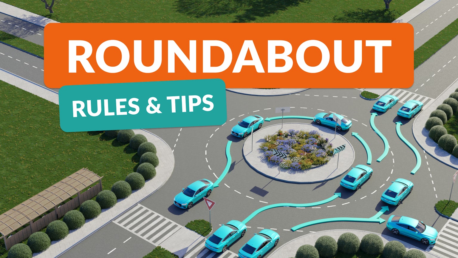 How to Use a Roundabout Correctly Traffic Rules & Signaling