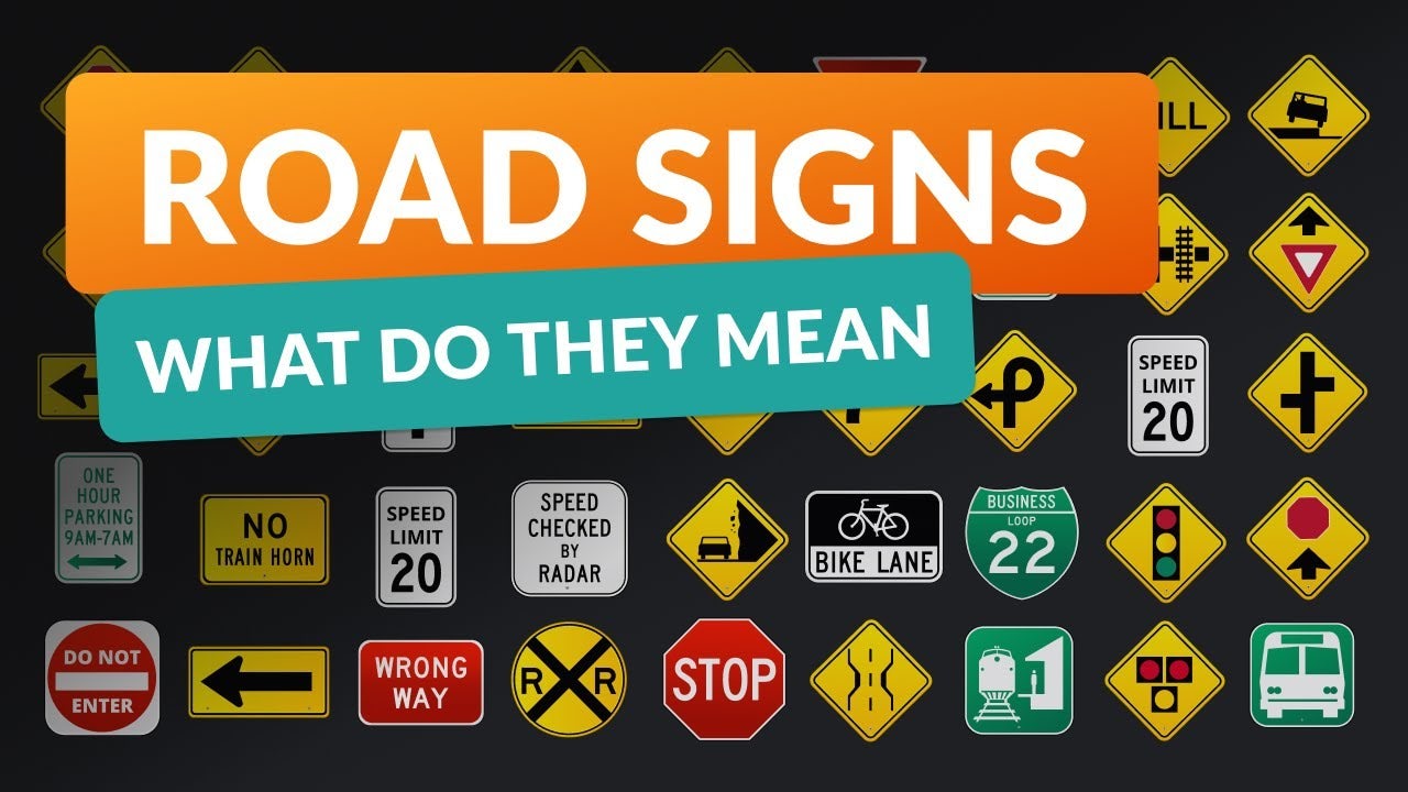 Learn Traffic Signs and Their Meanings – Driving Instructor Explains