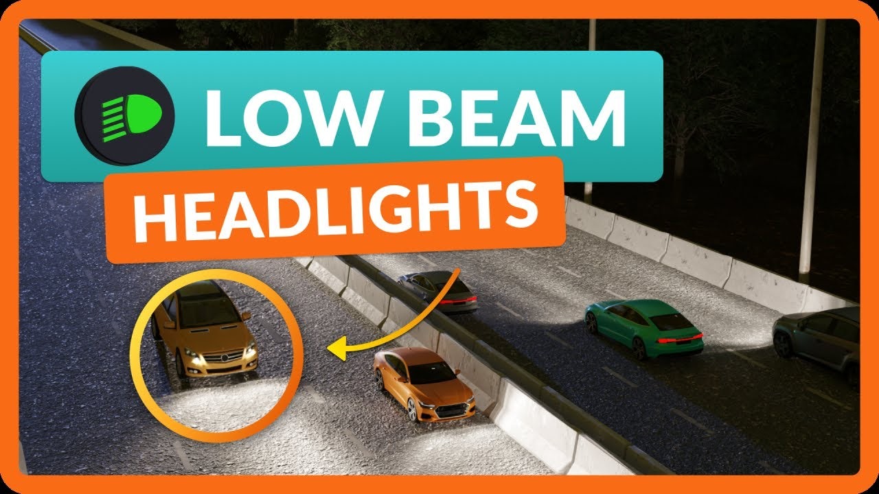 How to Use Low Beam Headlights – Car Lights Explained