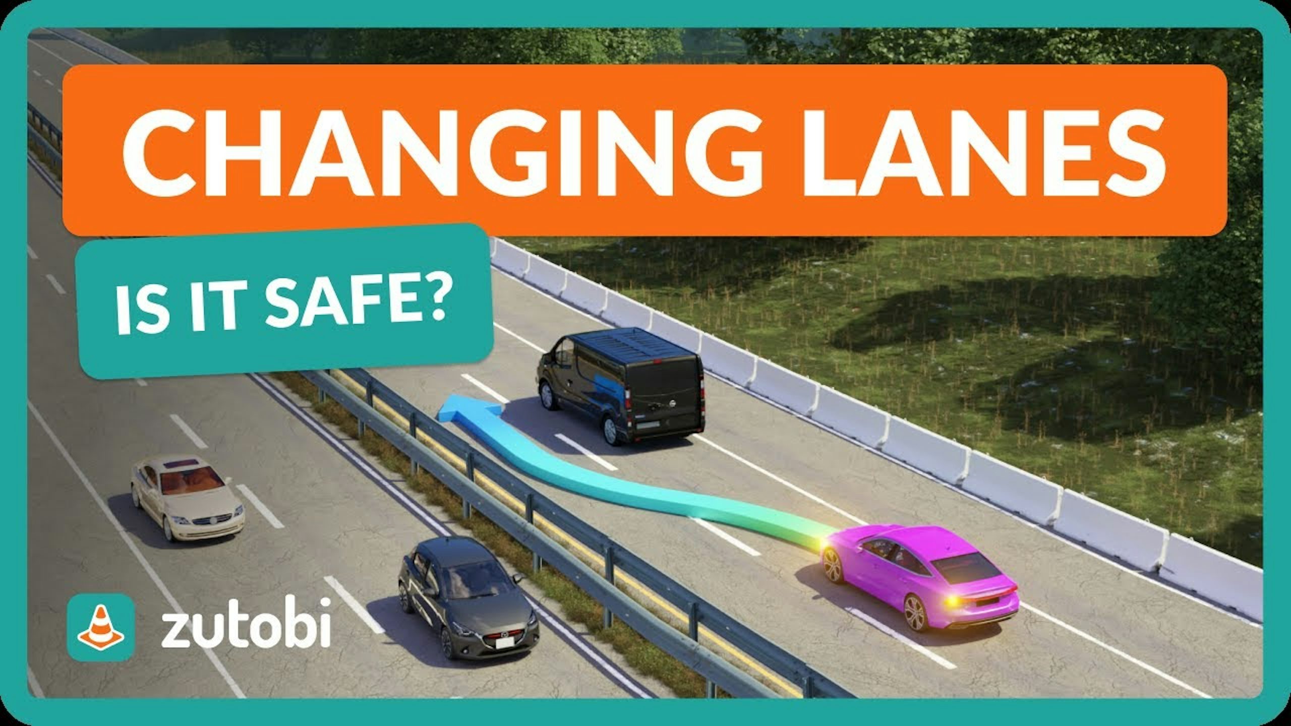 How to Change Lanes While Driving &#8211; Driving Test Tips