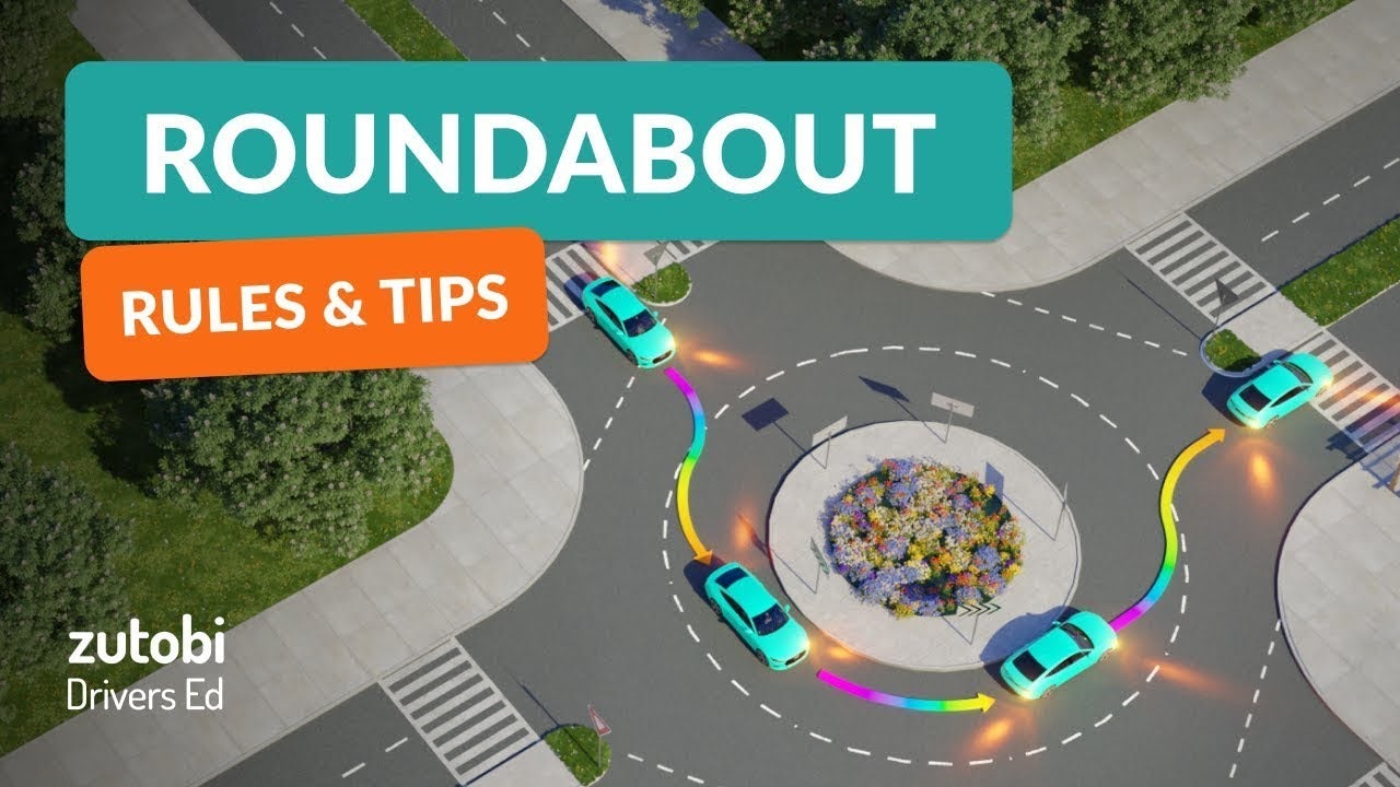 How to Drive in a Roundabout Correctly – Rules & Tips