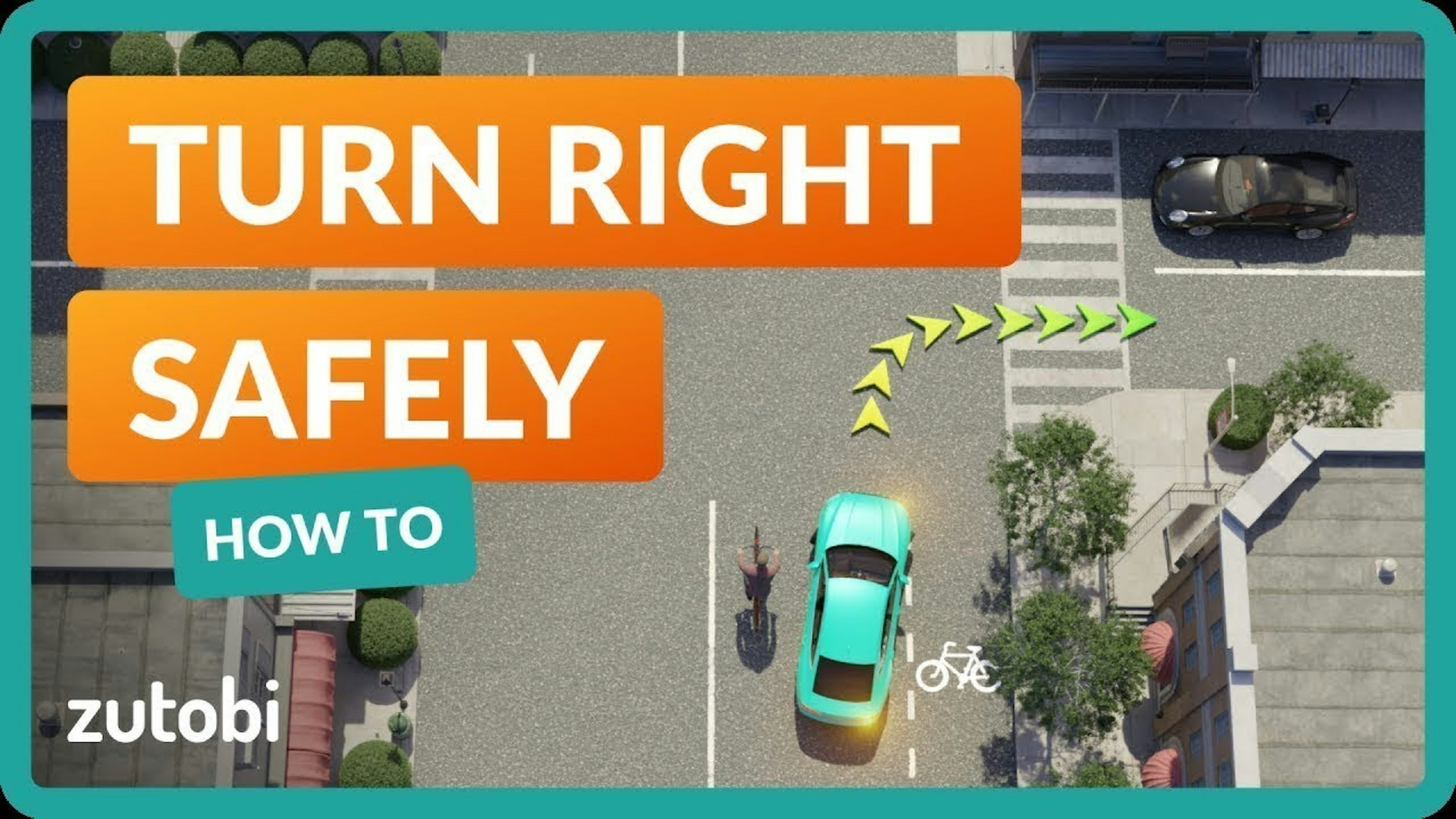 How to Turn Right at an Intersection | Driving Tips